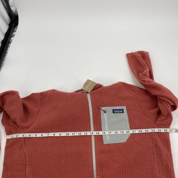 NWT Patagonia RI AIr Full-Zip Hoody Burl Red Technical Fleece Mens 2XL Outdoor - Picture 6 of 9
